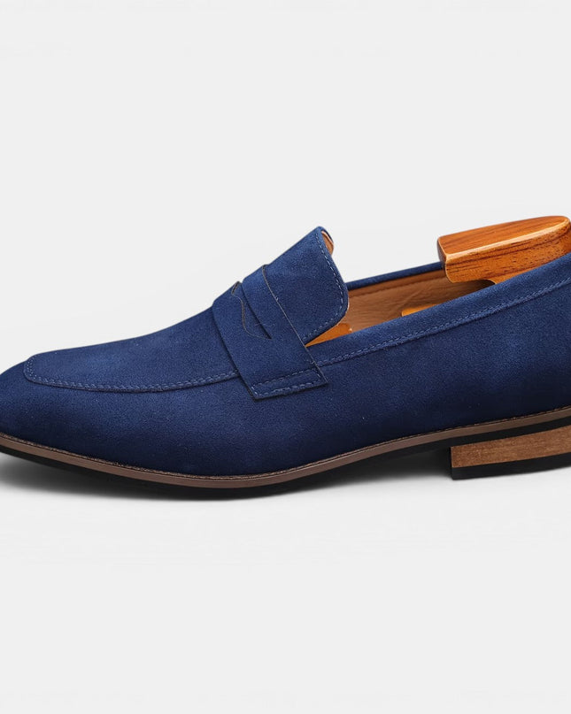 Men’s Suede Penny Summer Loafers