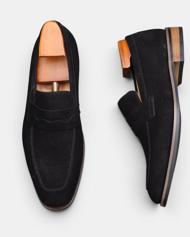 Men’s Suede Penny Summer Loafers