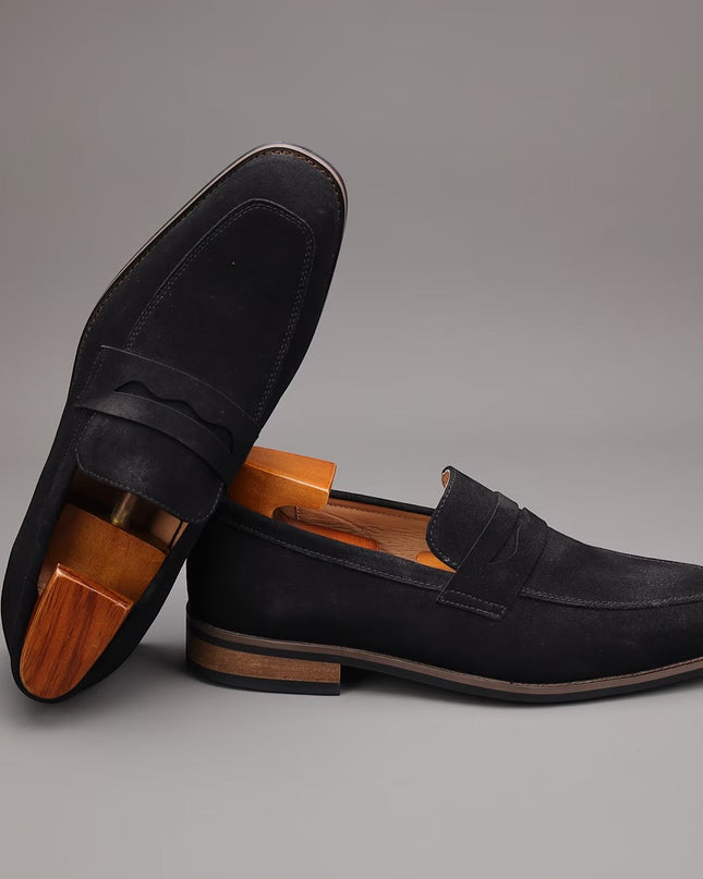 Men’s Suede Penny Summer Loafers