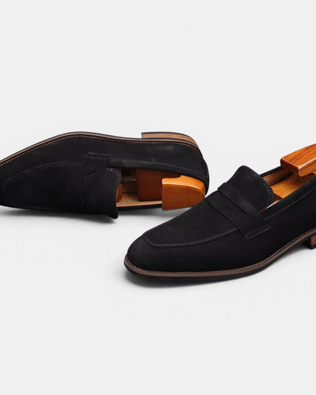 Men’s Suede Penny Summer Loafers