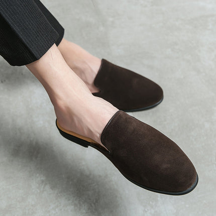 Men’s Suede Slip-On Mules