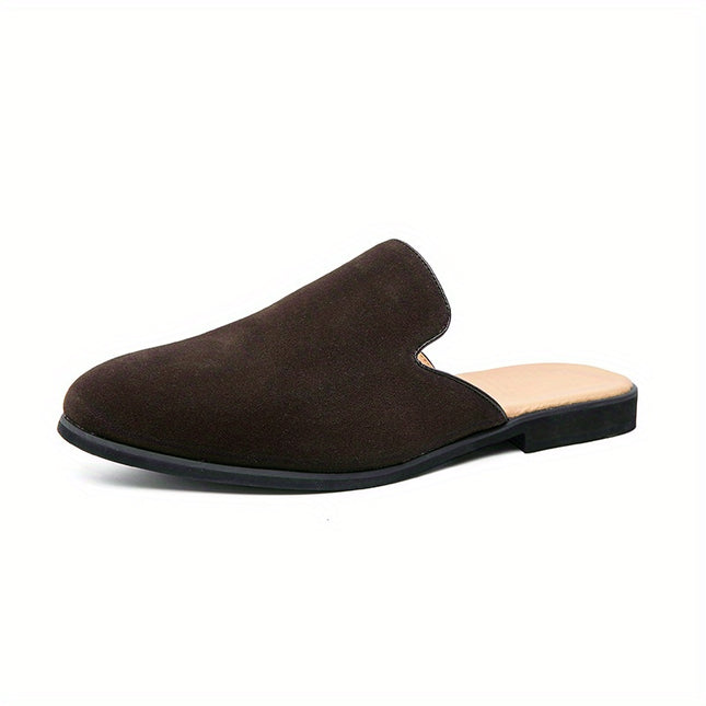 Men’s Suede Slip-On Mules