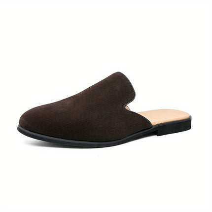 Men’s Suede Slip-On Mules