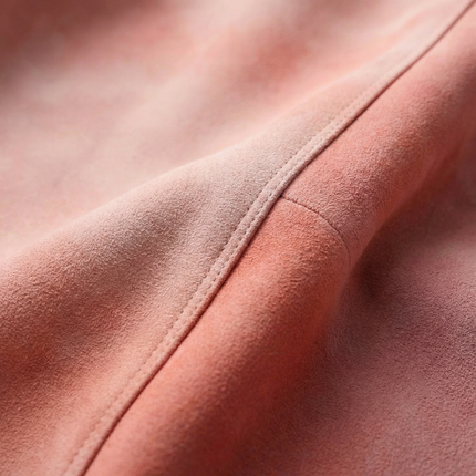 Men’s Suede Zip-Up Bomber Jacket
