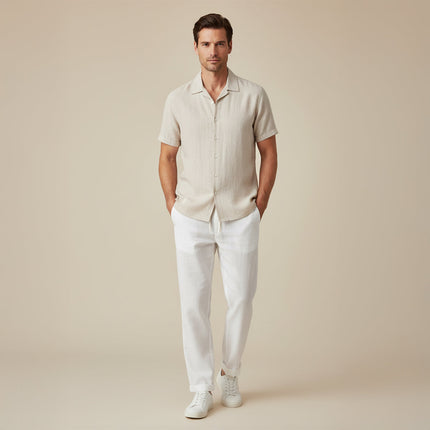 Men’s Summer Shirt and Trousers Set