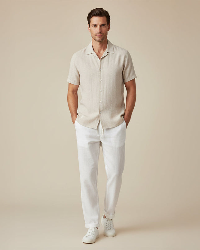 Men’s Summer Shirt and Trousers Set