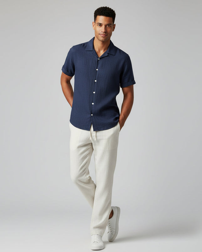Men’s Summer Shirt and Trousers Set