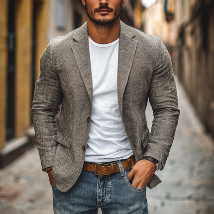 Men’s Tailored Casual Blazer