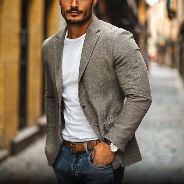Men’s Tailored Casual Blazer