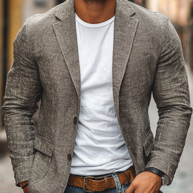 Men’s Tailored Casual Blazer