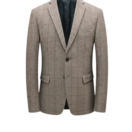 Men’s Tailored Check Blazer