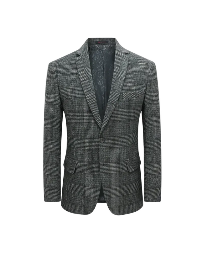 Men’s Tailored Check Blazer