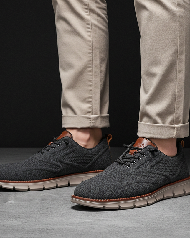 Men’s Terrain Knit Lace-Up Sneakers