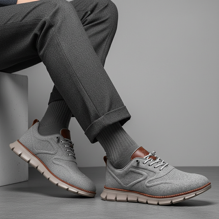 Men’s Terrain Knit Lace-Up Sneakers
