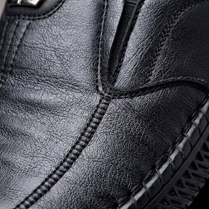 Men’s Textured Casual Loafers
