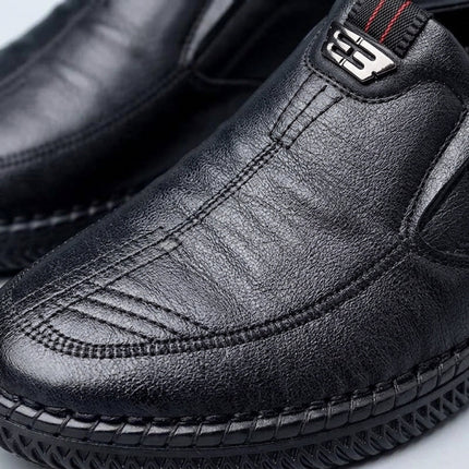 Men’s Textured Casual Loafers