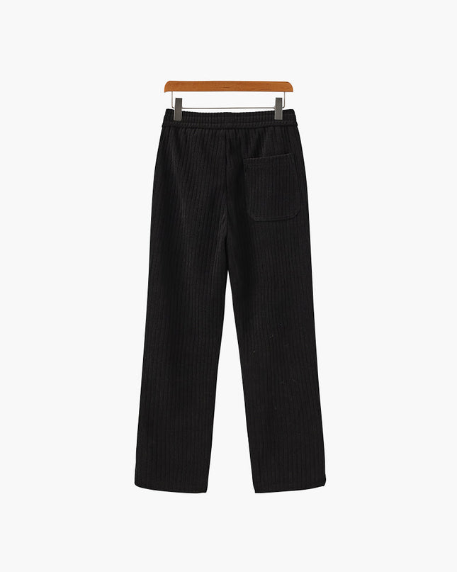 Men’s Textured Drawstring Pantalon