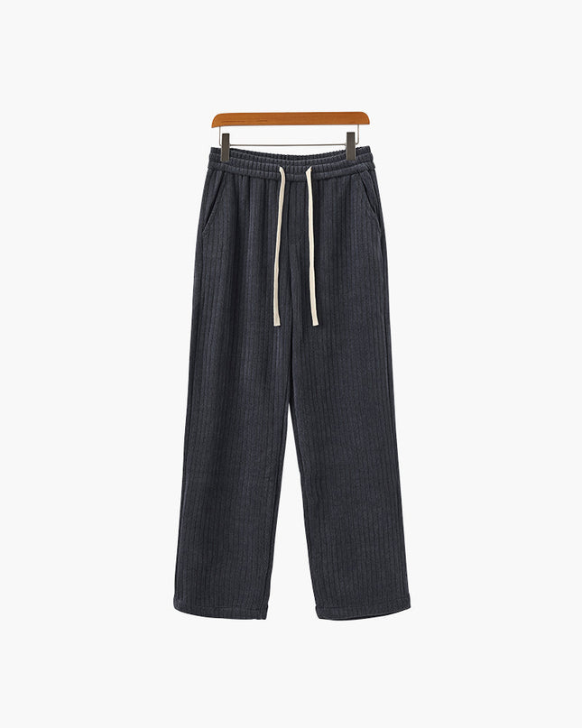 Men’s Textured Drawstring Pantalon