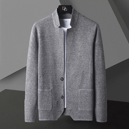 Men’s Textured Knit Jacket