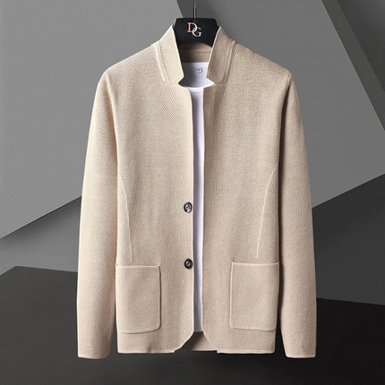 Men’s Textured Knit Jacket
