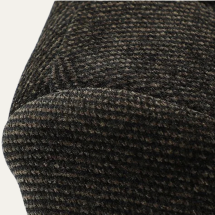 Men’s Textured Notch Lapel Two-Button Blazer