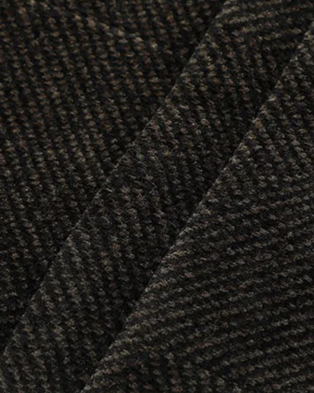 Men’s Textured Notch Lapel Two-Button Blazer