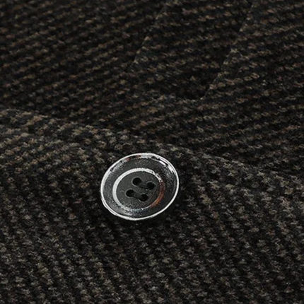 Men’s Textured Notch Lapel Two-Button Blazer