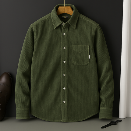 Men’s Textured Pocket Shirt