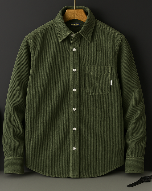 Men’s Textured Pocket Shirt