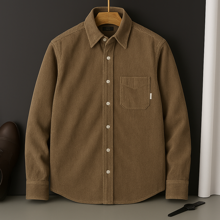 Men’s Textured Pocket Shirt