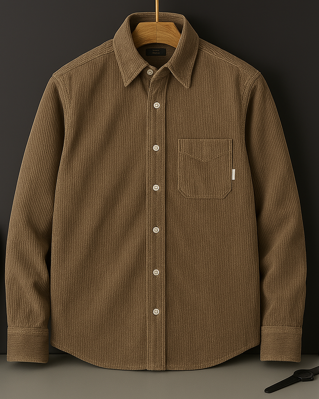 Men’s Textured Pocket Shirt