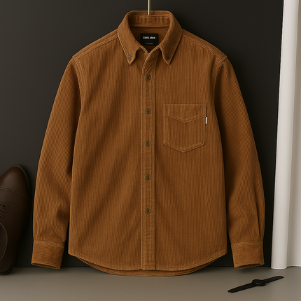 Men’s Textured Pocket Shirt