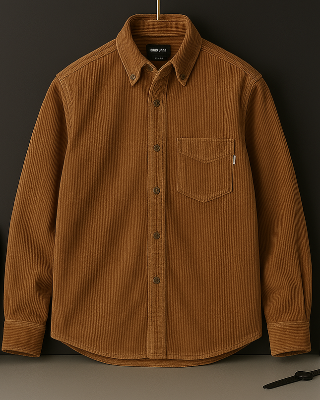 Men’s Textured Pocket Shirt