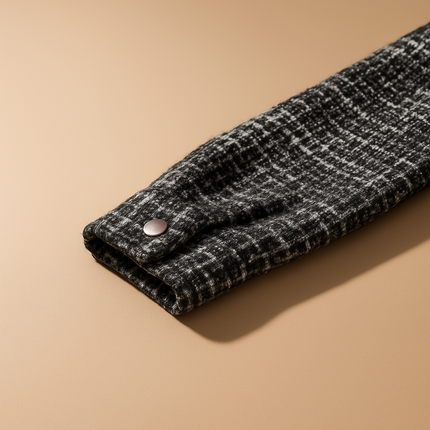 Men’s Textured Shirt Jacket