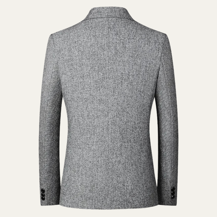 Men’s Textured Single-Breasted Blazer
