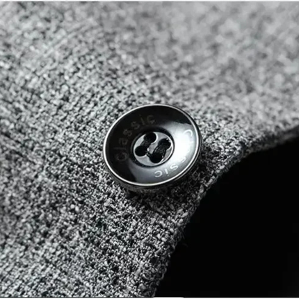 Men’s Textured Single-Breasted Blazer
