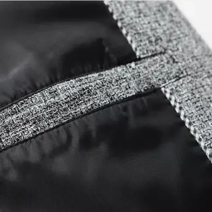 Men’s Textured Single-Breasted Blazer