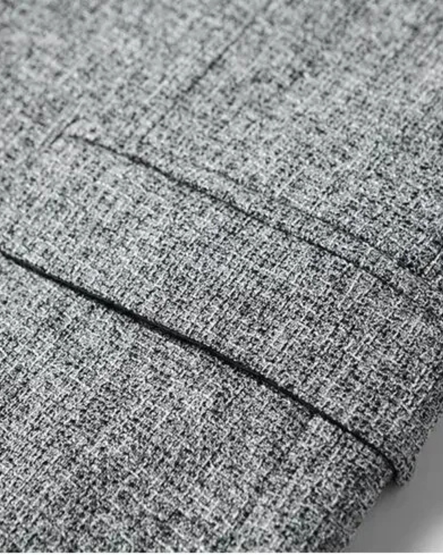 Men’s Textured Single-Breasted Blazer