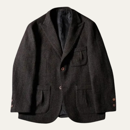 Men’s Textured Two-Piece Tailored Set