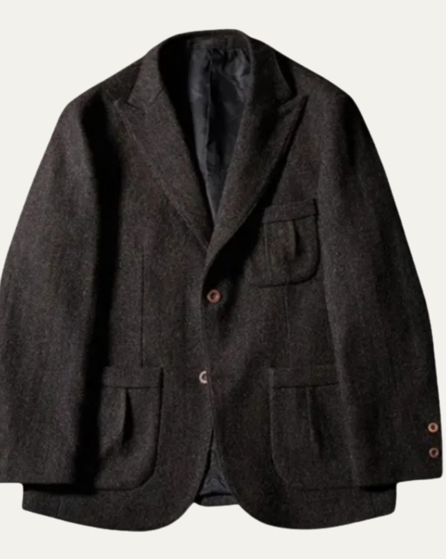 Men’s Textured Two-Piece Tailored Set
