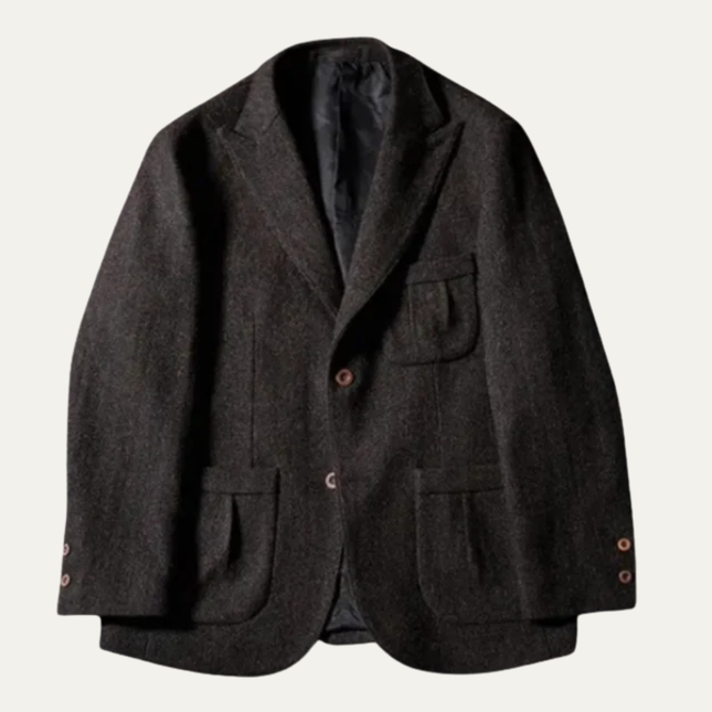 Men’s Textured Two-Piece Tailored Set