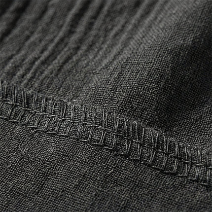 Men’s Textured V-Neck Long Sleeve Shirt