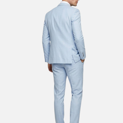 Men’s Three-Piece Chain Detail Suit Set