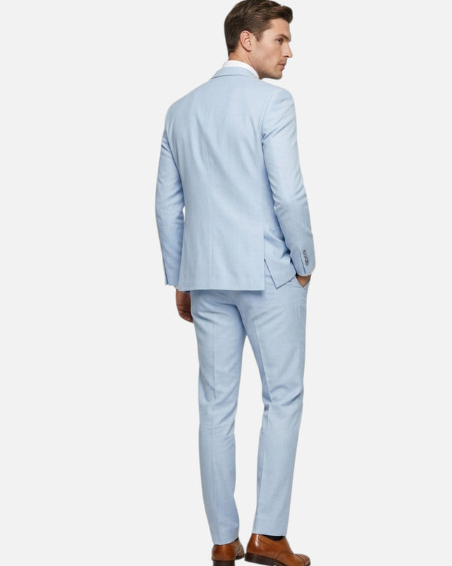 Men’s Three-Piece Chain Detail Suit Set