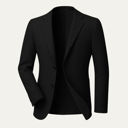 Men’s Two-Button Notched Blazer