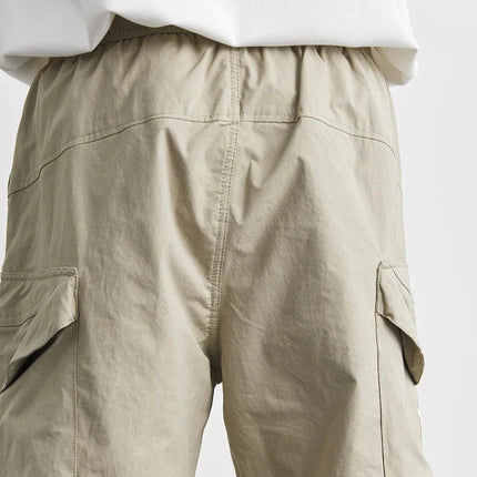 Men’s Utility Drawstring Cargo Shorts
