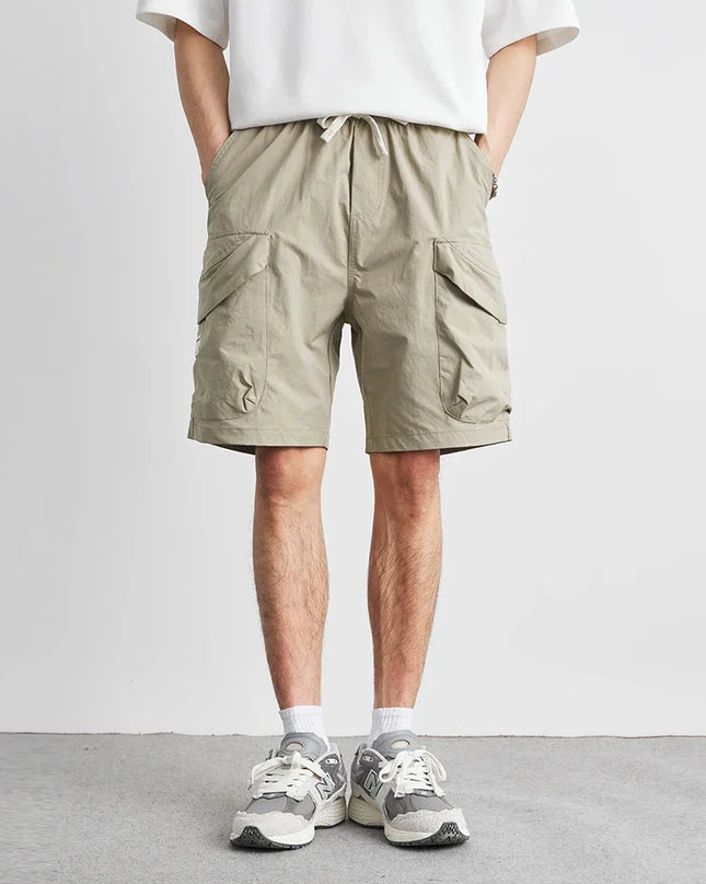 Men’s Utility Drawstring Cargo Shorts