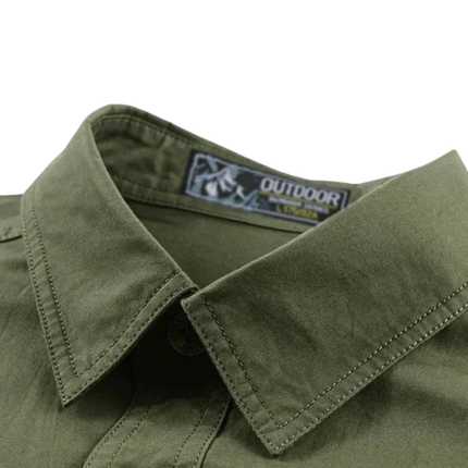 Men’s Utility Shirt – Short Sleeve Button-Up