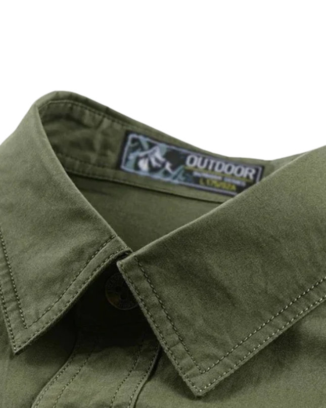 Men’s Utility Shirt – Short Sleeve Button-Up