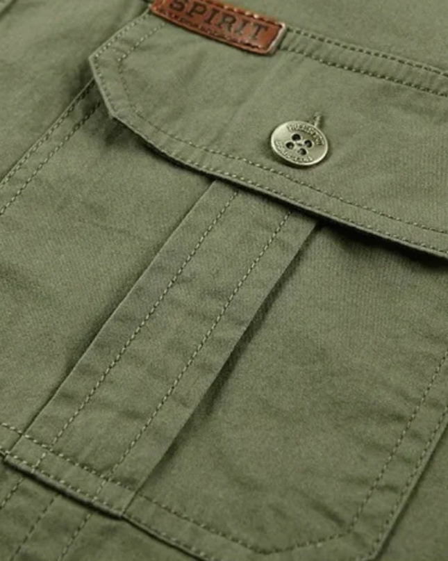 Men’s Utility Shirt – Short Sleeve Button-Up